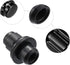 ACROPIX M12x1.5 Car Wheel Lock Lug Nuts Set Anti Theft Lug Nut Screw Fit for Toyota RAV4 - Pack of 5 Black...
