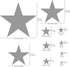 Aleks Melnyk No.59 Wall Stencils for Painting Large Pattern, Metal Space Celestial Stencils, Night Sky Star, Star Cluster, Templates for Crafts, P...
