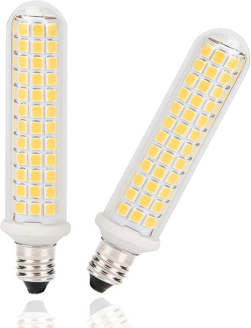E11 LED Dimmable Light Bulb 9W, 100W Equivalent Halogen Replacement Bulbs, Warm White 3000K, E11 Mini Candelabra Base Corn Bulbs JD T3 T4 120V for...