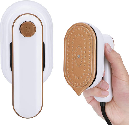 Upgrade Portable Mini Ironing Machine, 180° Rotating Handheld Steam Iron, 50ml Foldable Travel Pack Steam Iron, Professional Micro Steam Iron, Hom...