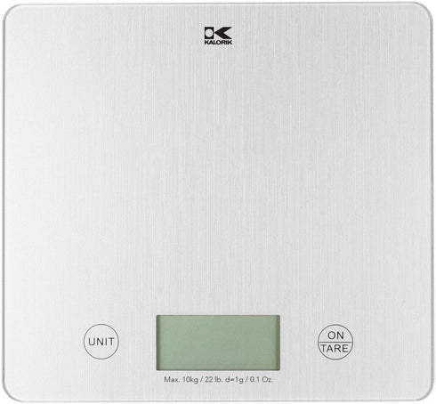 Kalorik XL Silver Digital Kitchen Scale...