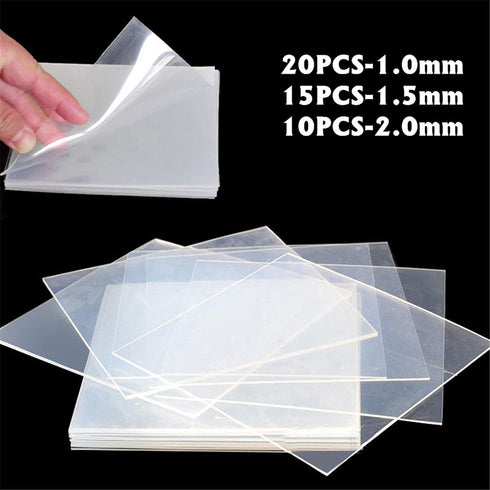 Dental Lab Splint Thermoforming Material for Vacuum Forming Soft Hard 1/1.5/2mm (Soft 1.5mm)...