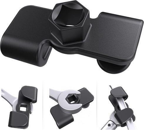 Wrench Extender for 1/2 Inch Drive Breaker Bars/21 mm Hex Drive, Universal Wrench Extension Tool Adaptor for Cheater Bar, Extend Wrenches Tool to ...