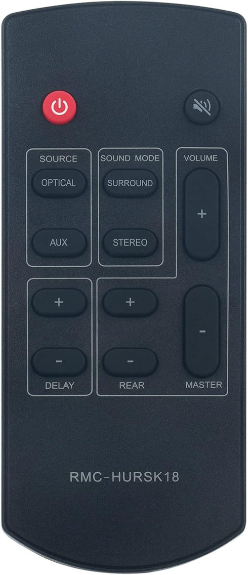 ALLIMITY RMC-HURSK18 Replaced Remote Control Fit for Insignia Speaker Universal Rear Speaker NS-HURSK18 RMCHURSK18 NSHURSK18...