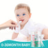 Dearlomum Baby Tongue Cleaner, Newborn Toothbrush, 96PCS Disposable Infant Toothbrushes, Gauze Gum Cleaner Toothbrush Baby Oral Cleaning Stick Den...