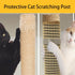 Cat Nail File Scratcher Wrapped Around a Cat Scratching Post, Cat Scratch Pad with 80 Aluminum Oxide Grit, Nail File for Cats Can Help to Trim You...