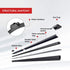 KEMIMOTO UTV Windshield Wiper Kit Hand Operated Manual Windshield Wiper for Hard Coated Or Glass Windshields Compatible with Maverick X3 Commander...