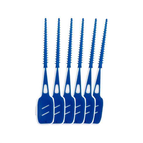 Triple Bristle Dental Picks | Interdental Toothpicks | Safely Removes Food Debris & Stimulates Gums | Gentle Clean | Removes Plaque & Fights Bad B...