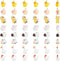 PandaHall 48Pcs 8 Style Resin Charms Cute Animal Pendant Kit Mini Pig Duck Bee Cygnet Chick Rabbit Sheep Calf Findings Charm DIY Farm Theme Pendan...