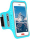 Phone Armband for Running Armband Cell Phone Holder for iPhone 16 16e 15 14 13 12 11 Pro MAX XS XR X Plus Mini Galaxy,Fingerprint Touch ID&Key Poc...