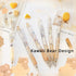 Kawaii Caramel Bear Mecanical Pencils, Fine Point (0.5mm), 6 count, Bulk Mecanical Pencil for Back To School or Work, 1 Count (Pack of 6)...