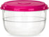DecorRack X-Large Food Storage Containers, 5.75 Quarts, BPA Free Plastic, 185 oz Heavy Duty Multipurpose Plastic Storage Containers, Round Cake Do...