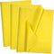 100 Sheets Yellow Tissue Paper - Artdly 14 x 20 Inches Recyclable Yellow Wrapping Paper Bulk for Weddings Birthday DIY Project Christmas wrapping ...