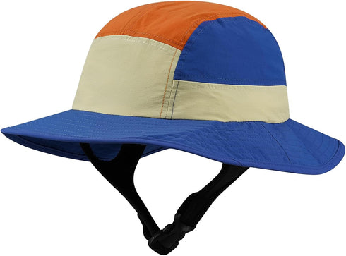 CLAPE Surf Bucket Hat with Strap Waterproof Sun UPF 50+ Bucket Hat Packable Brimmed Boonie for Women Men...