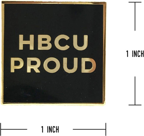 HBCU Pride Grad Lapel Pin - Black History Educated Women Strong African American Brooch Pinback Badge...