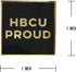 HBCU Pride Grad Lapel Pin - Black History Educated Women Strong African American Brooch Pinback Badge...