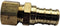 XFITTING 10 Pieces 1/2" Pex X 3/8" OD Compression Straight Adapter, Brass, NSF, Pex B...