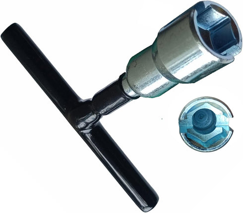 Wing Nut Hand Tool, T Handle Wing Nut Tightening Hand Tool, Wing Nut Driver for Eye Screws, C Hook Bolt, Q-Hanger,Screw Hooks and Wing Nuts...