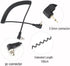 2.5mm to Male Flash PC Sync Cable, for Linking Many Kinds of Cameras and Flash Triggers...