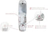 Automatic air freshener dispenser, Wall Mounted or Free Standing automatic adjustable fragrance aerosol spray sprayer white 300mL...