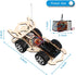 Wooden Wireless Remote Control Racing Car Kit F4,Science Experiment Kit,Science Experiment Kit for Applicable to Youth Age,Robotic Stem Project Mo...