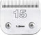 Dog Grooming Detachable Ceramic Blade Compatible with Andis Hair Clippers (15:3/64"(1.2mm))...