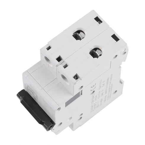 1pc 250v Solar Din Rail Circuit Breaker, 16a/32a/63a Low Voltage Circuit Breaker for Solar Panels Grid System Wind and Solar System and Many Other...