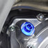 SCAR Oil Filler Plug Cap Compatible with YAMAHA YZ YZX YZF YZX WR WRF 65 85 125 250 450 YZ250F 87-24 - Blue...