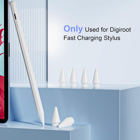 6 Pack Replacement Tips, Sensitive and Durable, Only Compatible with Digiroot 13 mins Fast Charging Stylus...