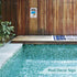 Welcome To Our Pool Sign, Outdoor Swimming Pool Decorations, Outside Pool Metal Sign Notice There Is No Pee In It Let'S Keep It That Way, 12X8 Inc...