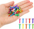 300 Pcs Brads Paper Fasteners Colorful Split Pins, Brass Mini Brads Paper Crafts Fixed Paper Crafts, Brads Paper Fasteners for Schools, Handicraft...