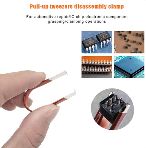 3PCS Car Wheel Hub Bolt Nut Cover Removal Tool, 3 Type Wheel Lug Cap Removal Tool Set, Universal Nut Caps Lug Puller & Bolt Cap Removal Tool Hook,...
