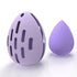 Makeup Sponge Holder with Makeup Sponge - Beauty Blender Sponge & Silicone Double-sided Breathable Travel Beauty Makeup Blender, Shatterproof Make...