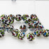 30 Pieces Silicone Beads, BetterJonny 15mm Loose Beads with Storage Box Colorful Leopard Print Round Beads for Necklace Bracelet DIY Crafts...