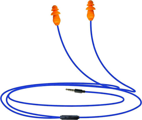 HomeSpot KR10J Work Earbuds, 27dB NRR, 3.5mm Wired Headphones with in-line Control and Mic, Noise Reduction for Work Construction, Lawn Mowing......