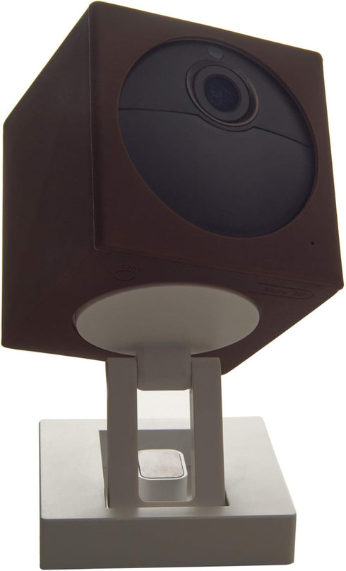 Full-Wrap Silicone Skin for Wyze Cam Outdoor – Protect Every Side of Your Wyze Cam Outdoor with This Premium Silicone Cover (Brown – Does Not Fit ...