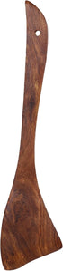 LX LEKHX Wooden Spoon for Cooking Spoons Organic Natural Teak Wooden Kitchen Utensils flat wooden spatula Long Kitchen Cooking Spoon Best Wood Ser...