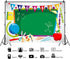 Leyiyi 5x3ft Vinyl Photography Background Welcome to Kindergarten Backdrop ABC Letters Blackboard Watercolor Pen Paper Airplane Globe Back to Scho...