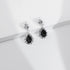 UDYLGOON Bride Rhinestone Crystal Earrings Necklace Jewelry Set for Bridesmaid Bride Wedding Costume Prom...