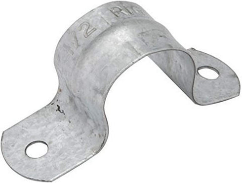 RACO 2232B10 Strap, Rigid/IMC, 2 Hole, Steel, 1/2-Inch, 10-Pack...