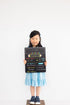 Kate & Milo First and Last Day of School Reversible Chalkboard, Reusable Photo Sharing Prop with Included Chalk, Back to School Pictures, Double S...