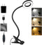 iVict Desk Light Clip on Light, 56 LEDs Desk Lamp for Home Office, 3 Modes with 10 Brightness Dimmable Reading Light, Clamp Desk Lamp for Bed Head...