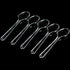 AKOAK 100 Count Disposable Mini Clear Plastic Spoons for Dessert, Appetizer, Ice Cream and Soup...