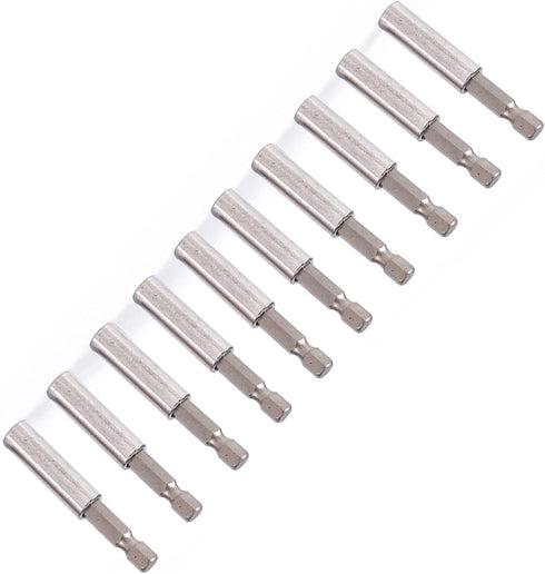 Magnetic Extension Socket Drill Bit Holder 10pcs 1/4" Hex Magnetic Extension Socket Drill Bit Holder Power Tools...