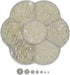Chenkou Craft 3000PCS 1 Box Beige Round Flatback Imitation Half Pearls Bead Loose Beads Gem (Beige Half Ball)...