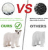 Wildlife Animal Model Toy Playsets 6 PCS Realistic Polar Bear Figure Toys Desktop Decoration Collection Party Favors Toys for Kids...