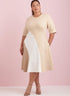 Simplicity Women's Fitted Color Block Dress Sewing Pattern Packet, Design Code S9887, Sizes 20W-22W-24W-26W-28W...