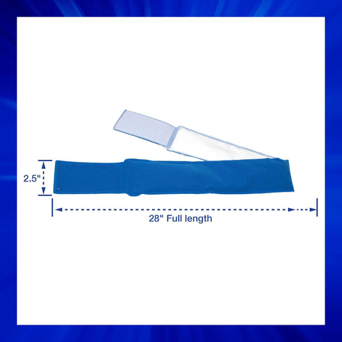 Thera-Med Cooling Headache Relief Band - Fabric Lined Ice Pack for Headache Relief and Migraine Relief - Works On Tension Headaches, Sinus Headach...