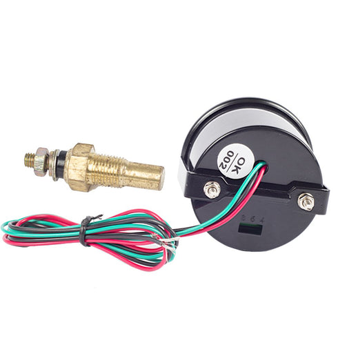 ESUPPORT Car 2" 52mm Digital Water Temp Gauge Red LED Fahrenheit F...