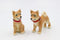 20777 Fine Porcelain Shiba Inu Dog Salt and Pepper Shakers Set, 3-5/8" L...